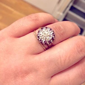 Swarovski crystal Ring